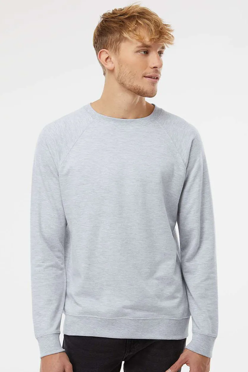 Independent Trading Company Sweat à capuche en molleton bouclé pour hommes - Gris chiné