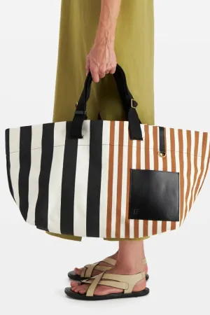 Inoui Scarf Tote Bag Ma17cbi01 Black
