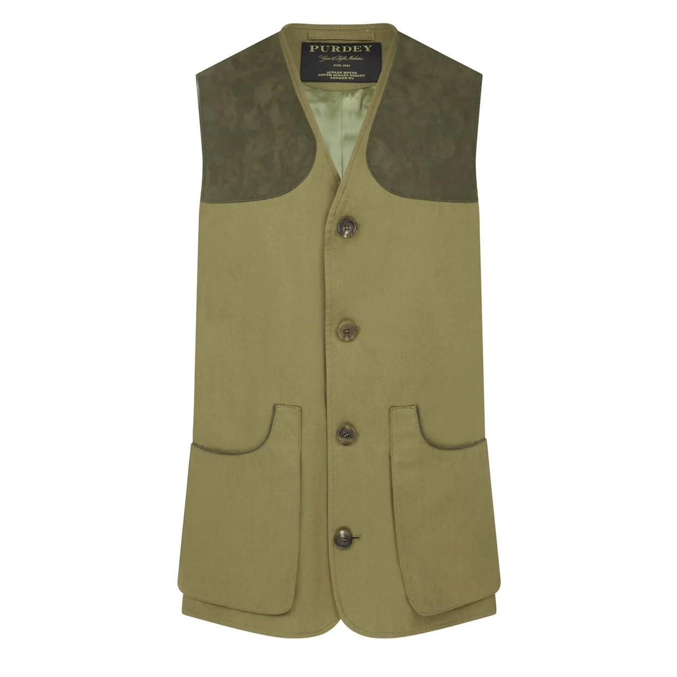 Veste de tir légère James Purdey - Vert