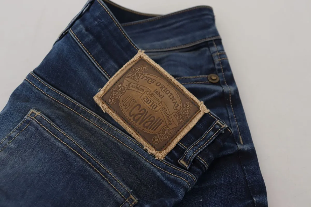 Just Cavalli Jean décontracté en coton pour femmes