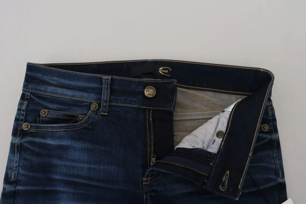 Just Cavalli Jean décontracté en coton pour femmes