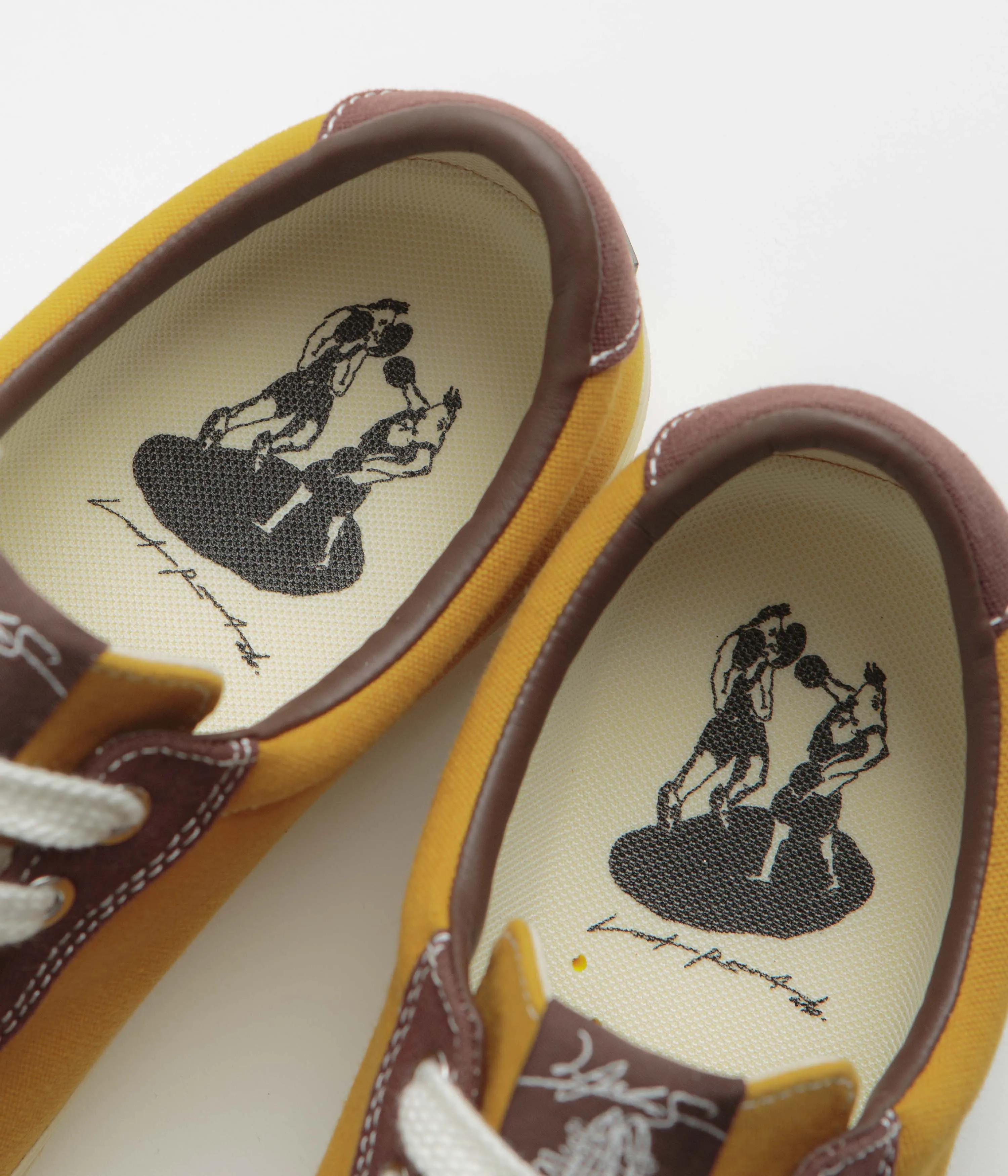 Last Resort AB x Julian Smith VM001 Chaussures en Toile - Jaune / Marron Last Resort AB