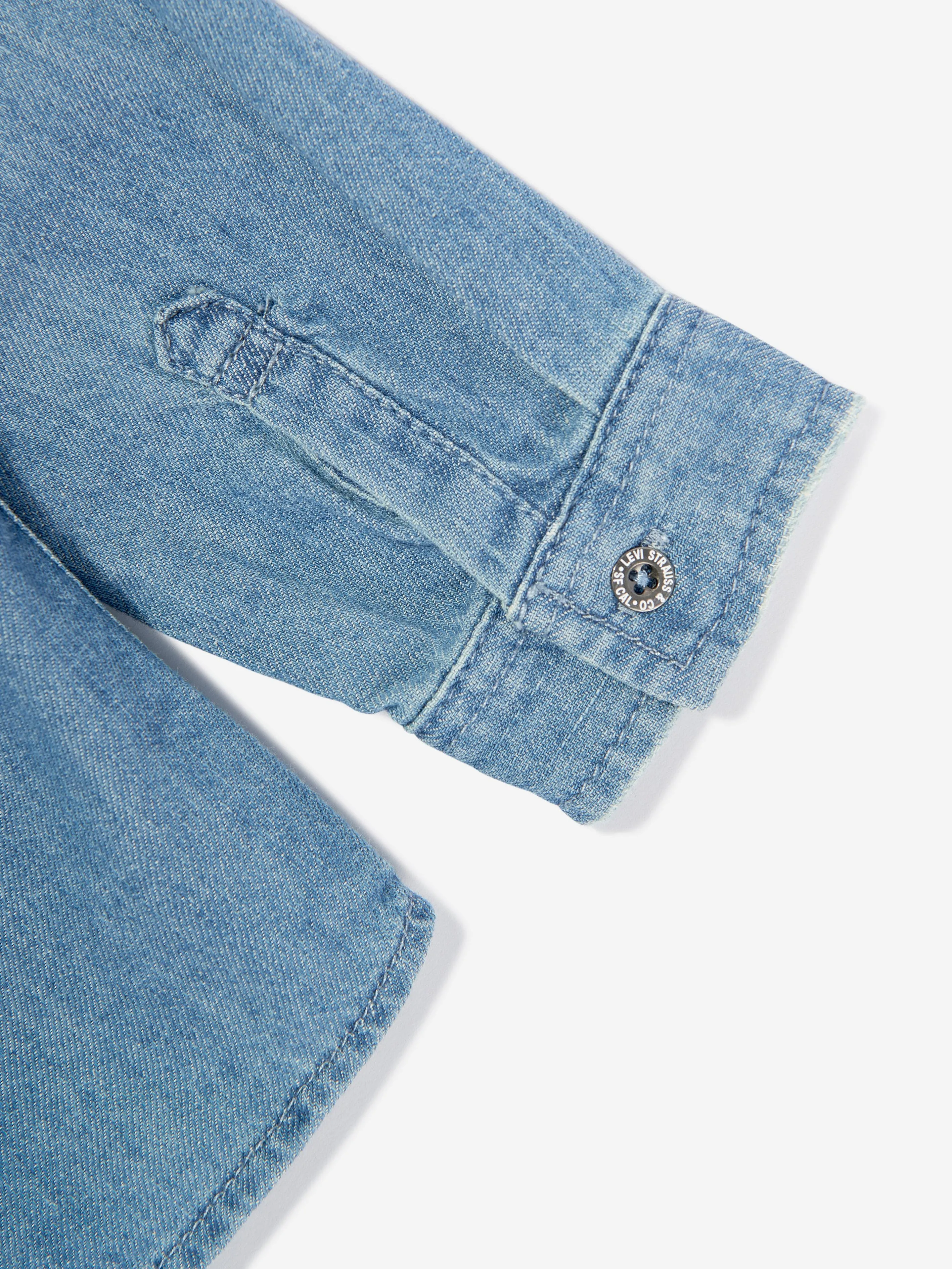 Chemise western Levi's Wear Boys Barstow en bleu