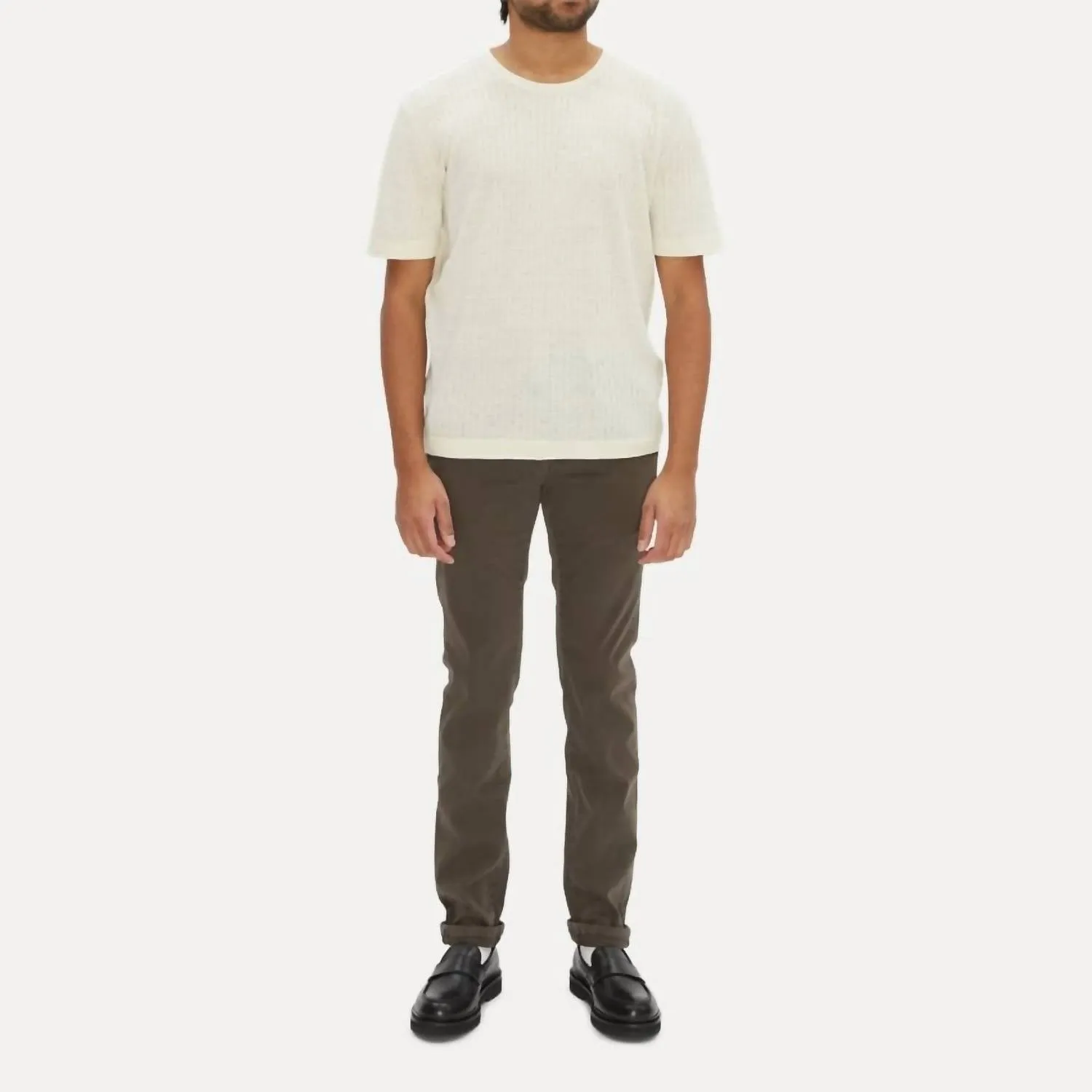 Pantalon Slim Luis en Brun
