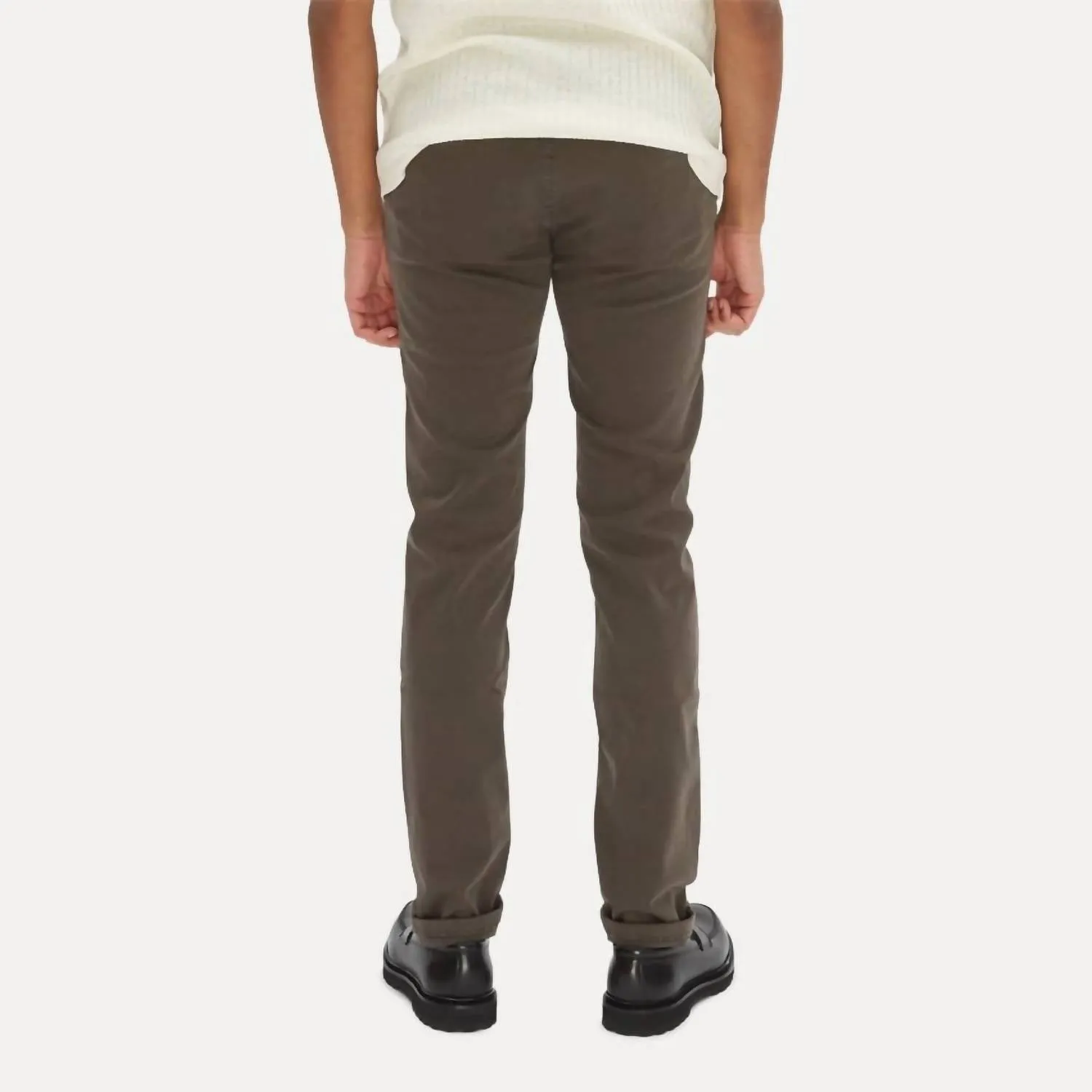 Pantalon Slim Luis en Brun