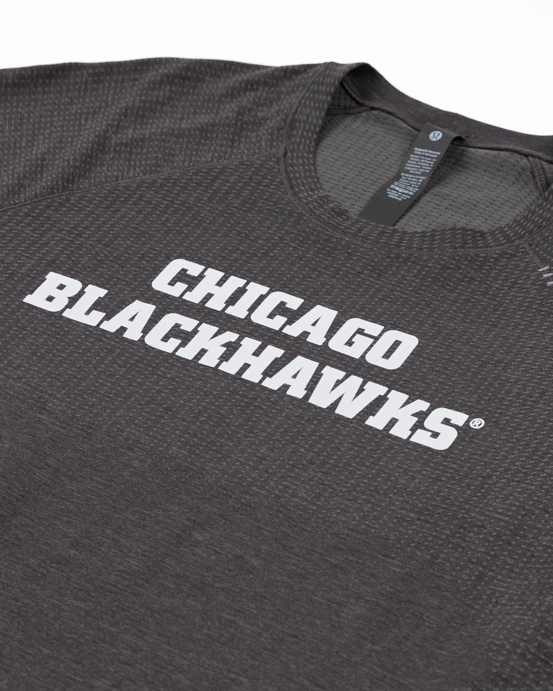 lululemon Chicago Blackhawks Metal Vent Tech Wordmark T-shirt à manches courtes Vêtements lululemon