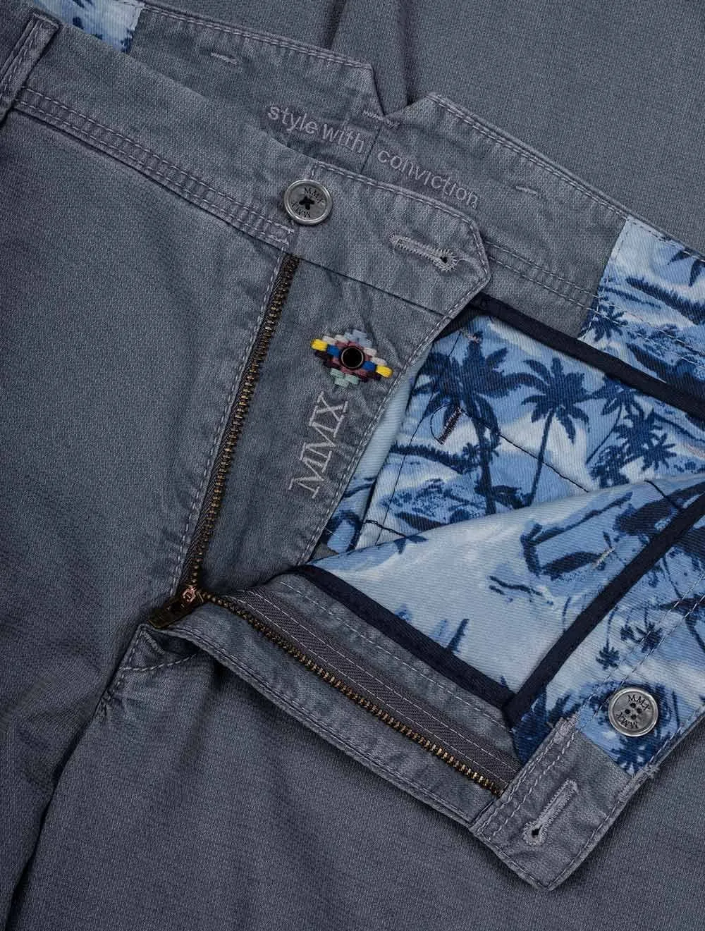Lupus | Pantalon délavé bleu