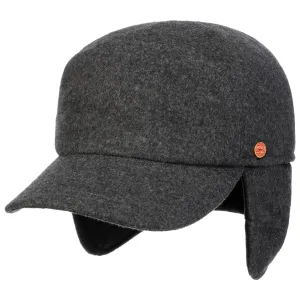 Mayser Hats Premium Earflaps Baseball Cap by Mayser