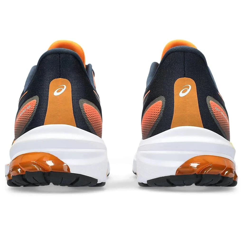 Asics GT-1000 12 pour Homme Bleu Français/Orange Vif