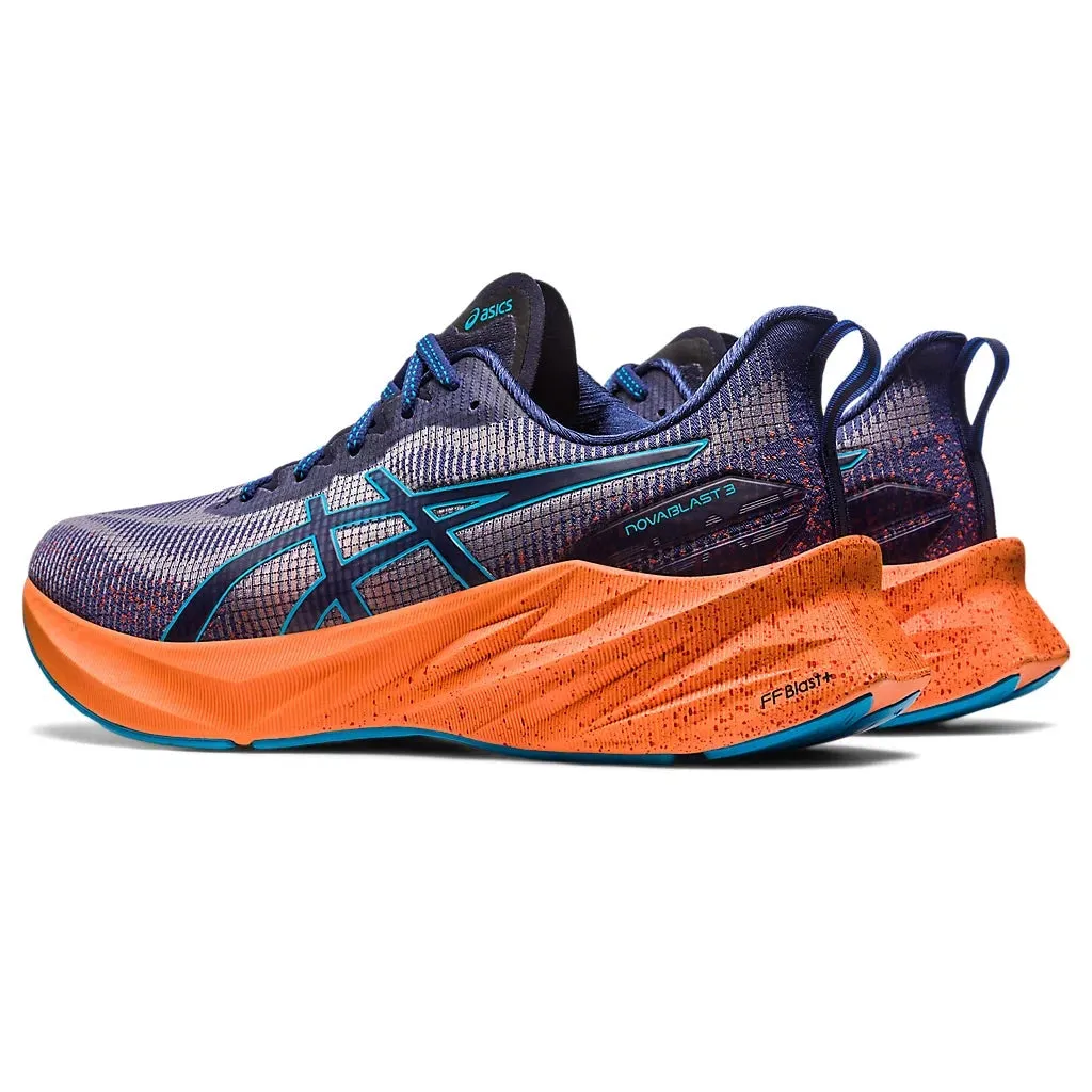 Asics NOVABLAST 3 LE pour Homme Bleu Indigo/Bleu Île