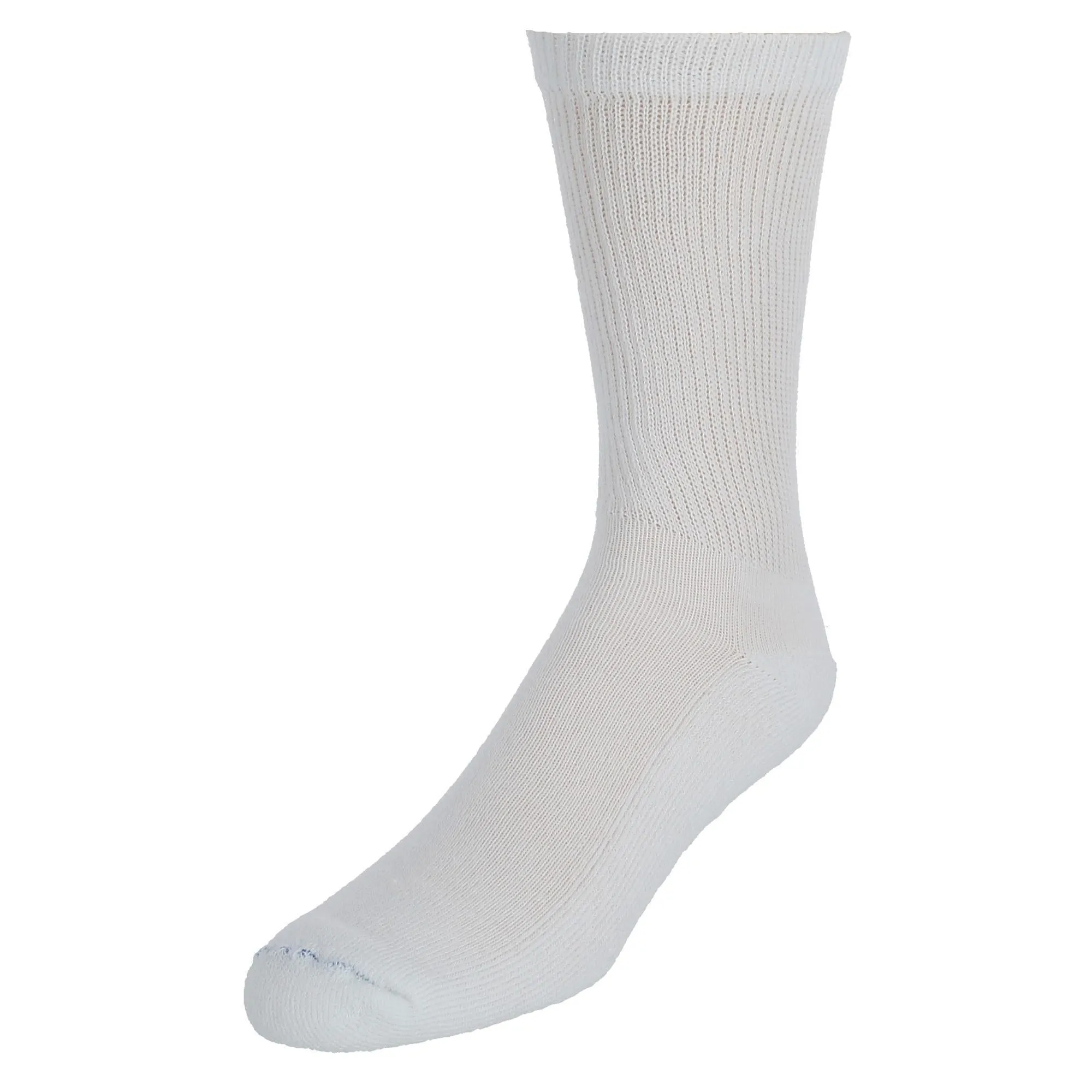 Chaussettes de sport pour hommes grandes tailles et diabétiques (Lot de 4 paires)