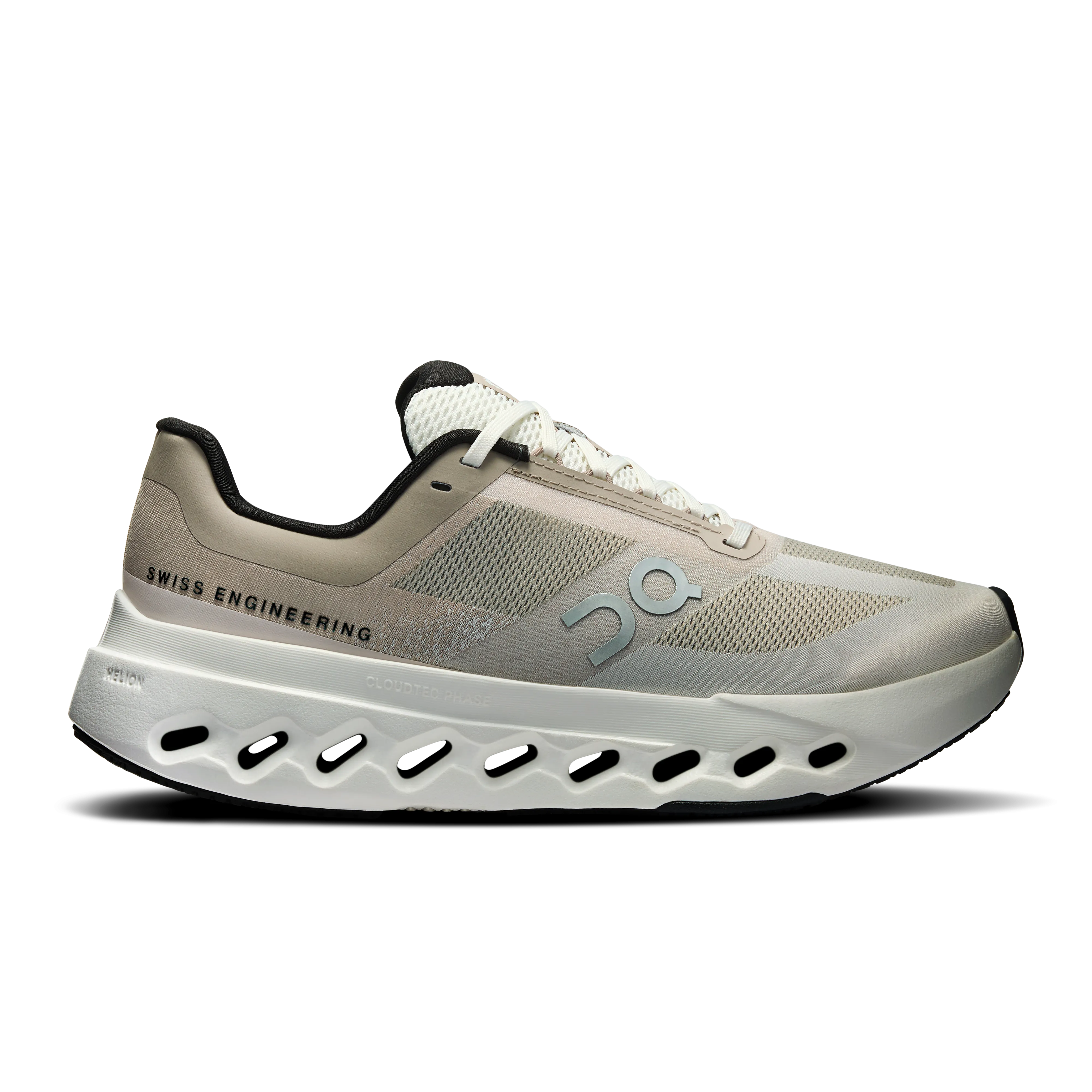 Chaussures Cloudsurfer Next pour Femmes avec Chubbies pour Hommes - Brume / Ivoire