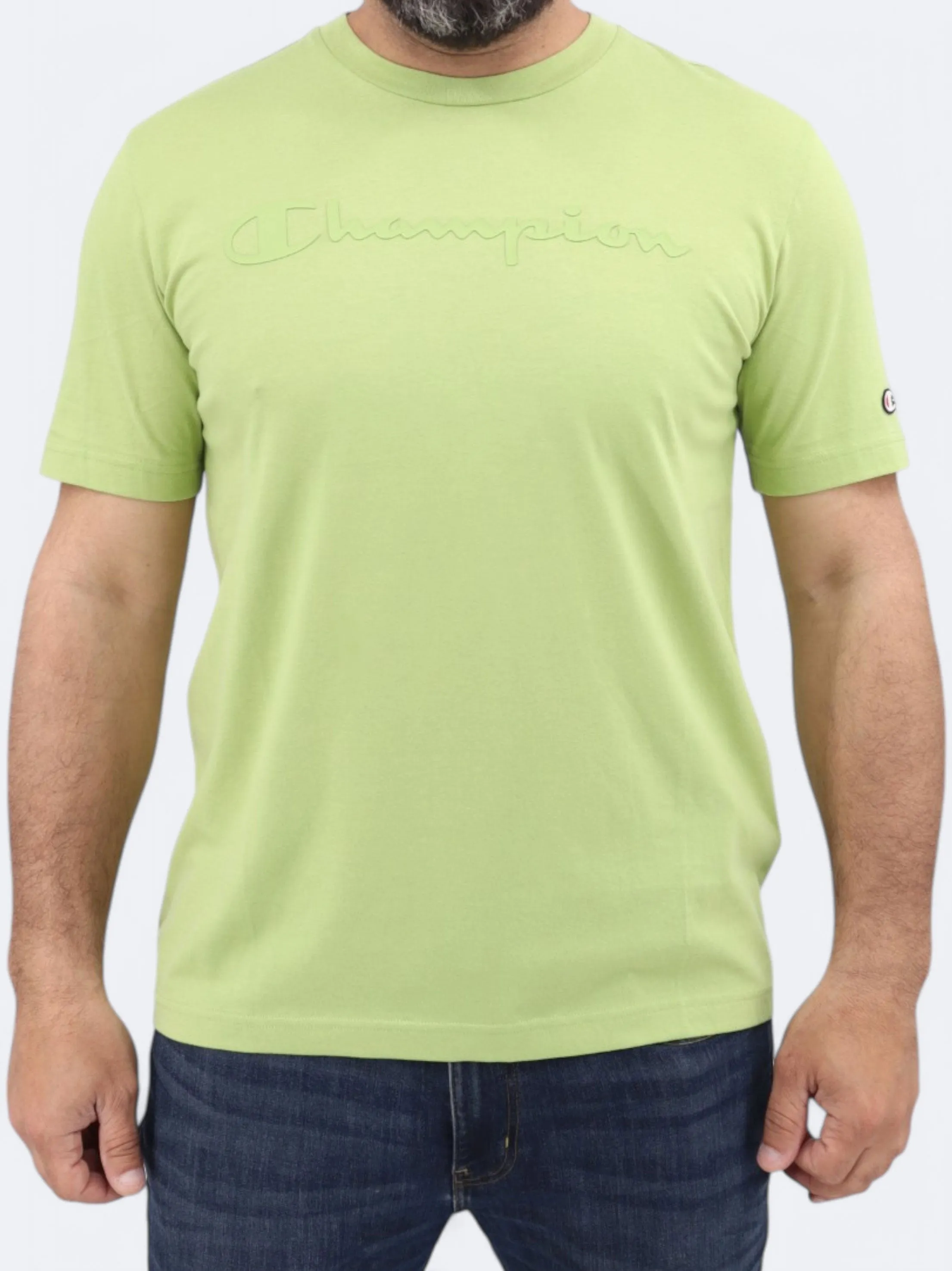 T-shirt imprimé pour homme, vert clair