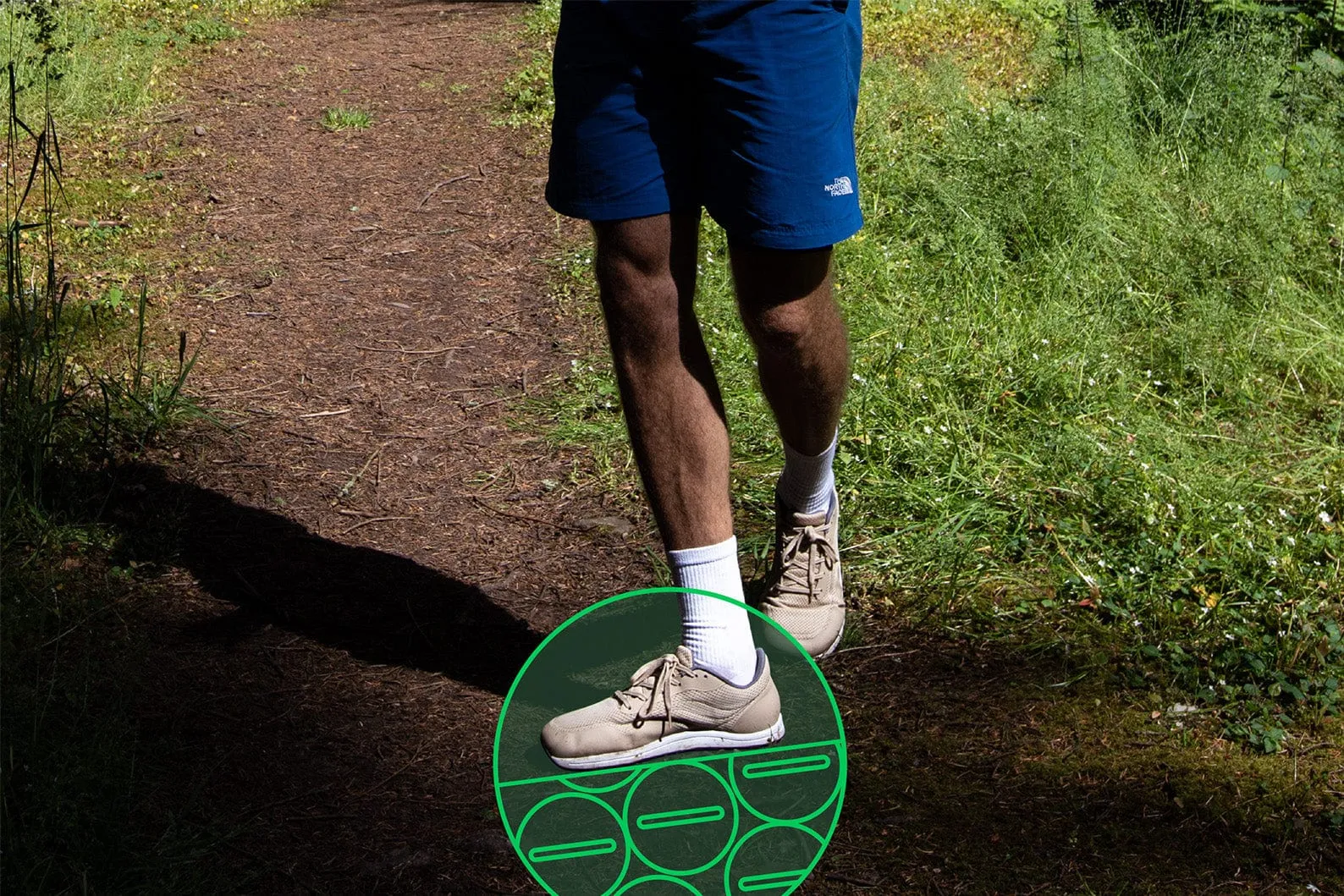 Chaussures véganes minimalistes pour hommes Revive Grounding | Eclipse