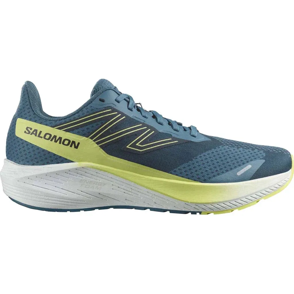 Salomon AERO Blaze Homme Cendres bleues/Lime ensoleillé