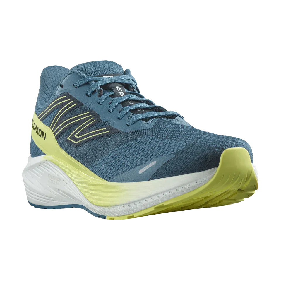 Salomon AERO Blaze Homme Cendres bleues/Lime ensoleillé