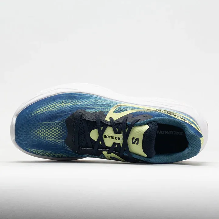 Salomon Aero glide pour Homme Bleu Cendres / Saphir Foncé / Lime Éclatant