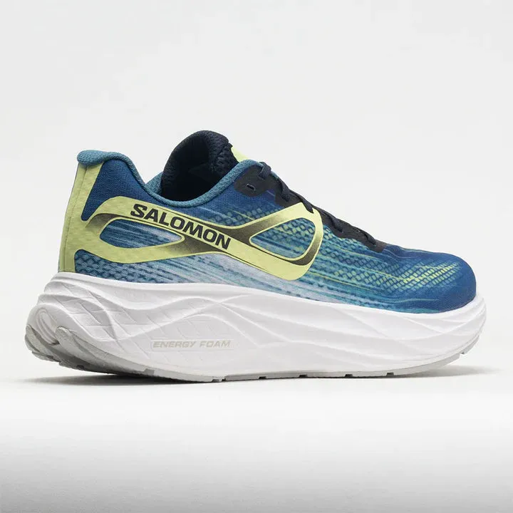 Salomon Aero glide pour Homme Bleu Cendres / Saphir Foncé / Lime Éclatant