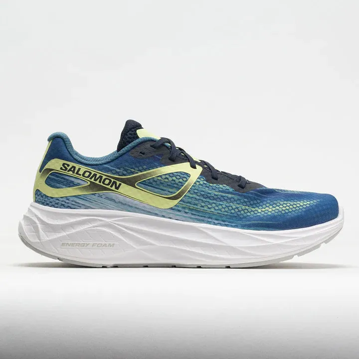 Salomon Aero glide pour Homme Bleu Cendres / Saphir Foncé / Lime Éclatant