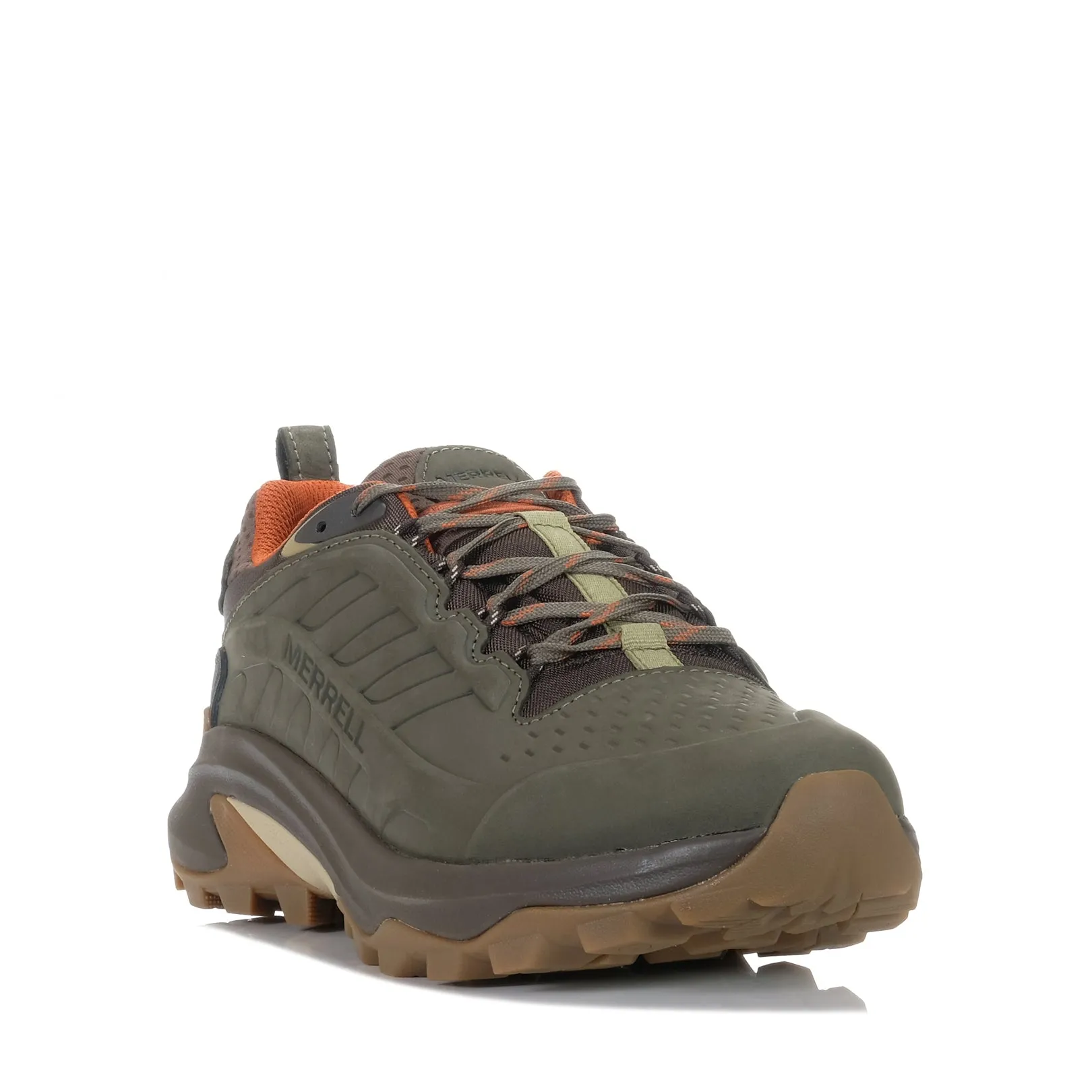 Chaussures Merrell Merrell Moab Speed 2 en Cuir Imperméable Olive