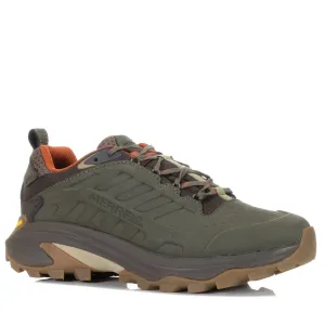 Merrell Shoes Merrell Moab Speed 2 Leather Waterproof Olive