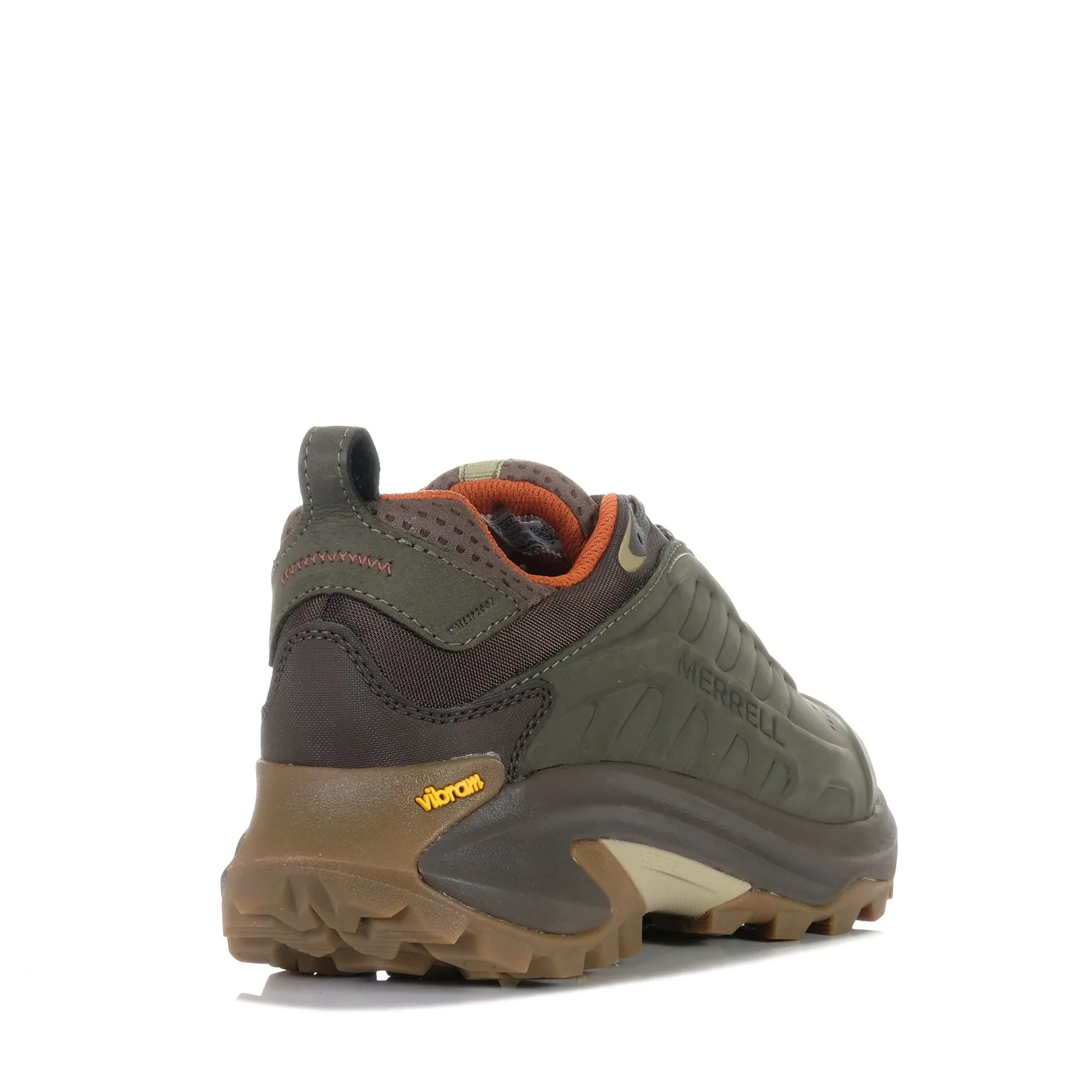 Chaussures Merrell Merrell Moab Speed 2 en Cuir Imperméable Olive