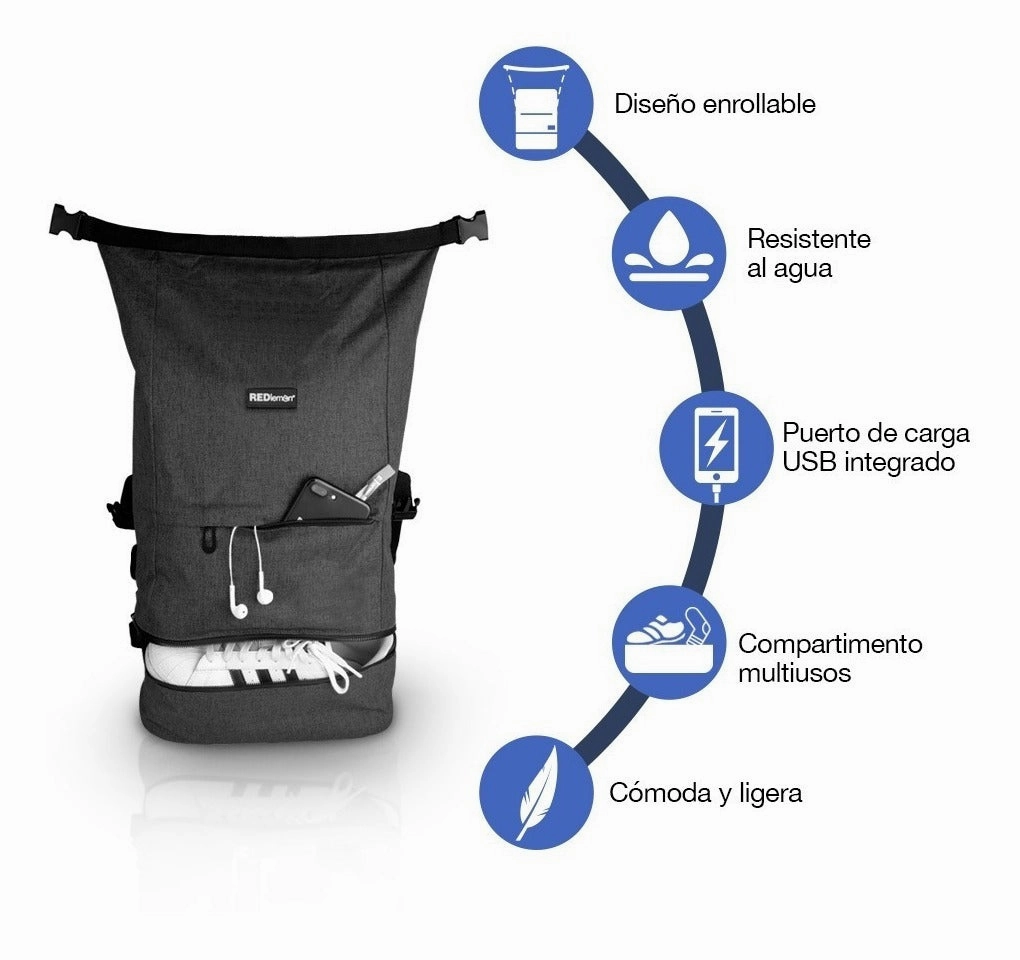 MOCHILA PREMIUM PARA VIAJE
