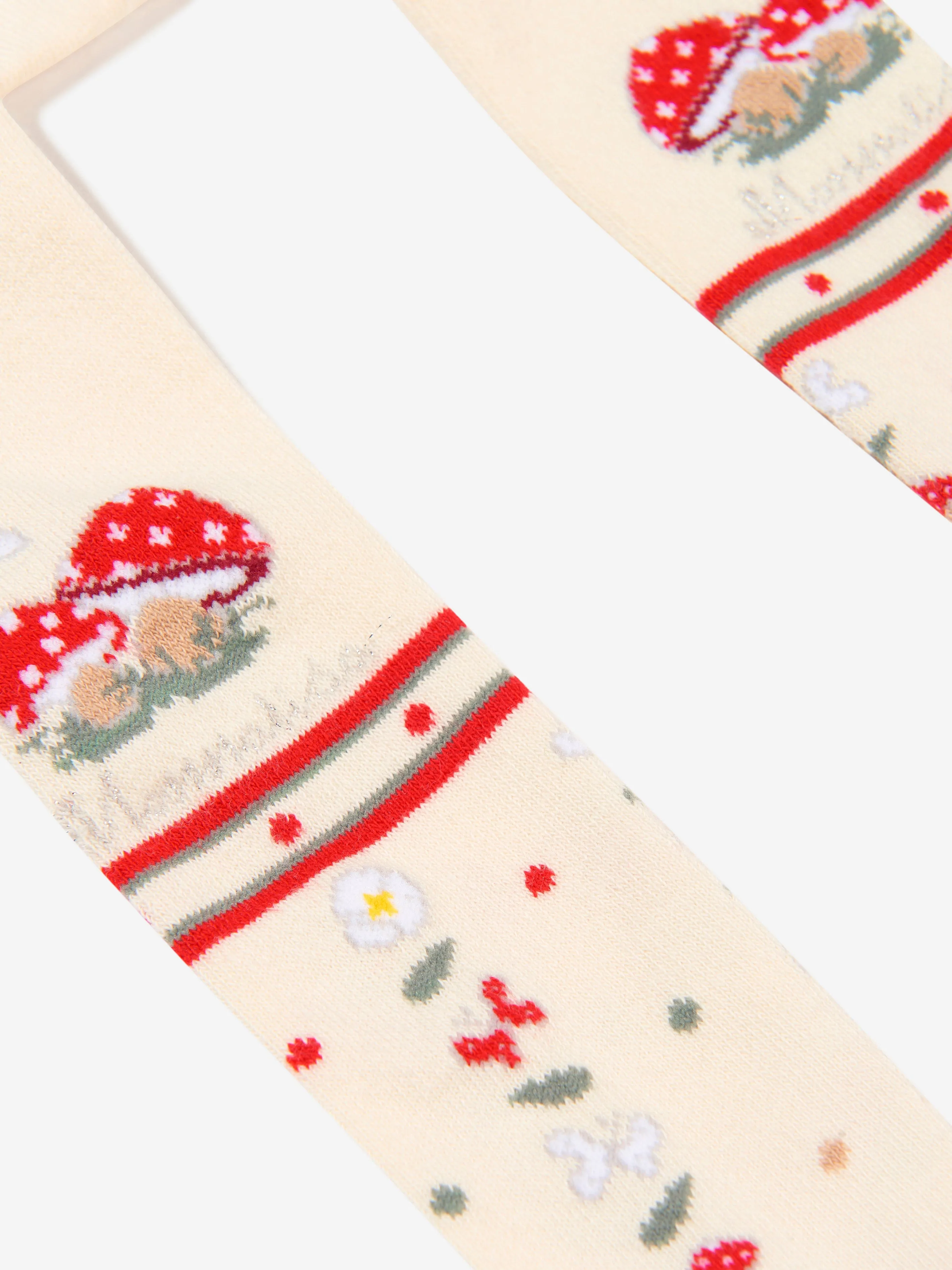 Collants Jacquard pour Bébé Fille Monnalisa