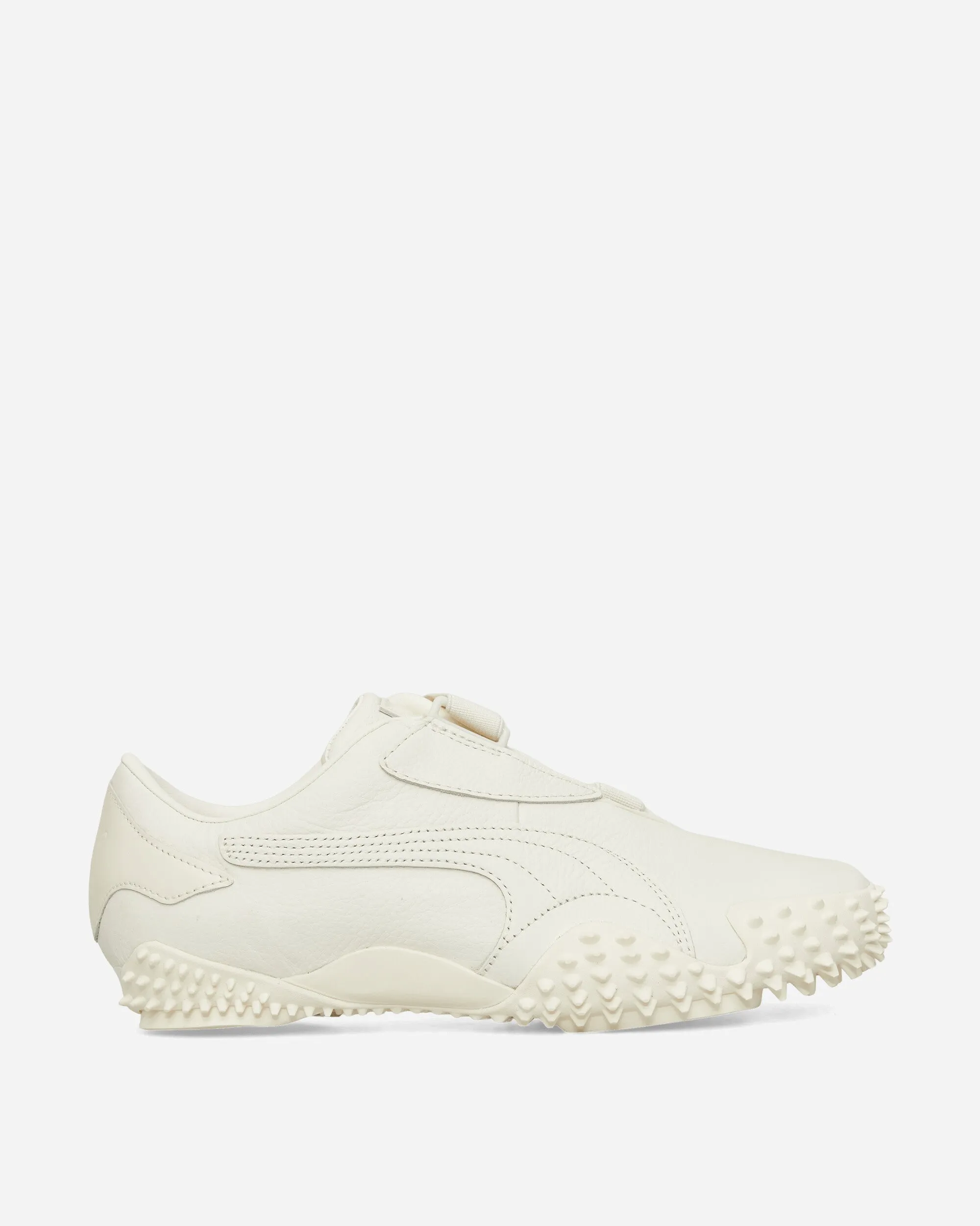 Mostro Leather Sneakers Ivoire Givré