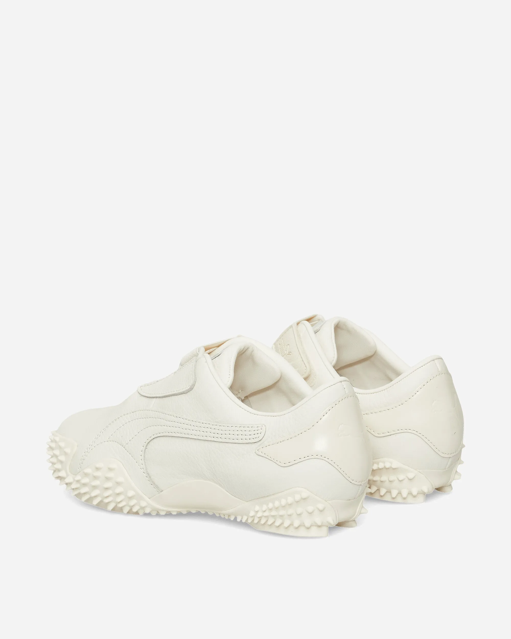 Mostro Leather Sneakers Ivoire Givré
