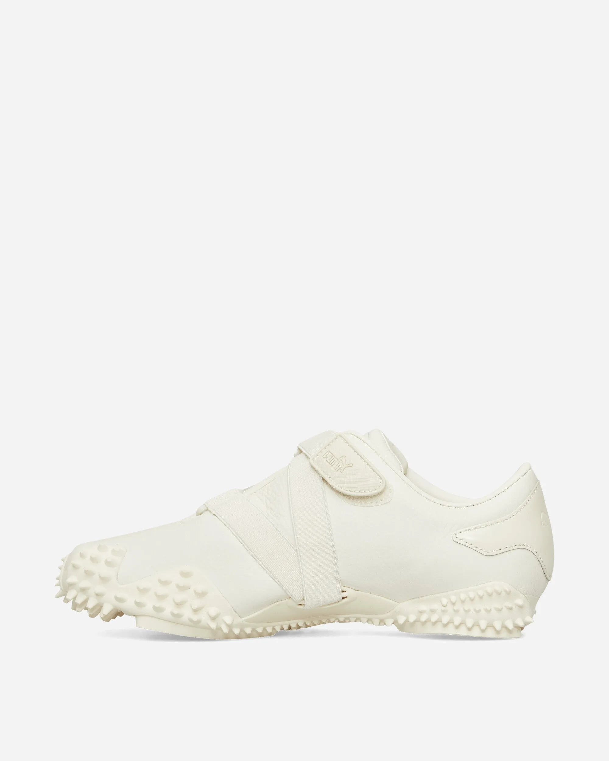 Mostro Leather Sneakers Ivoire Givré