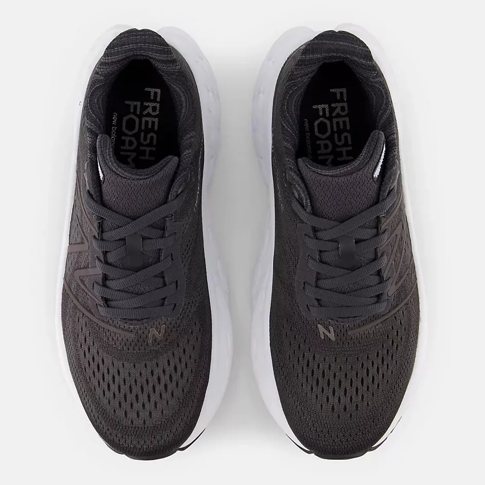 New Balance Fresh Foam X More V4 Large Largeur Femme Noir Lumière Stellaire