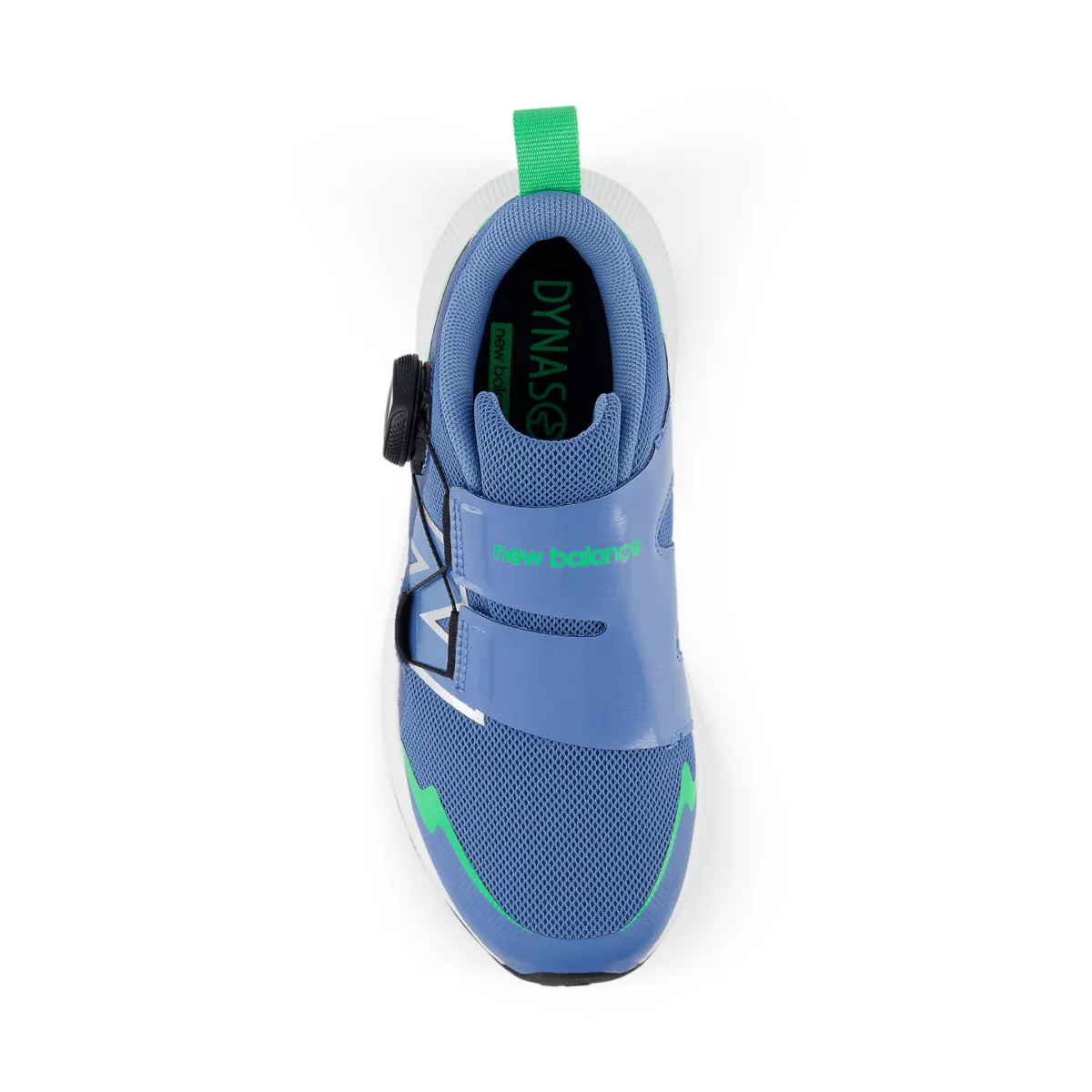 New Balance Enfants (Préscolaire) DynaSoft Reveal v4 BOA PTRVLBG4 Bleu Laguna/Vert Pomme/Noir Chaussures New Balance