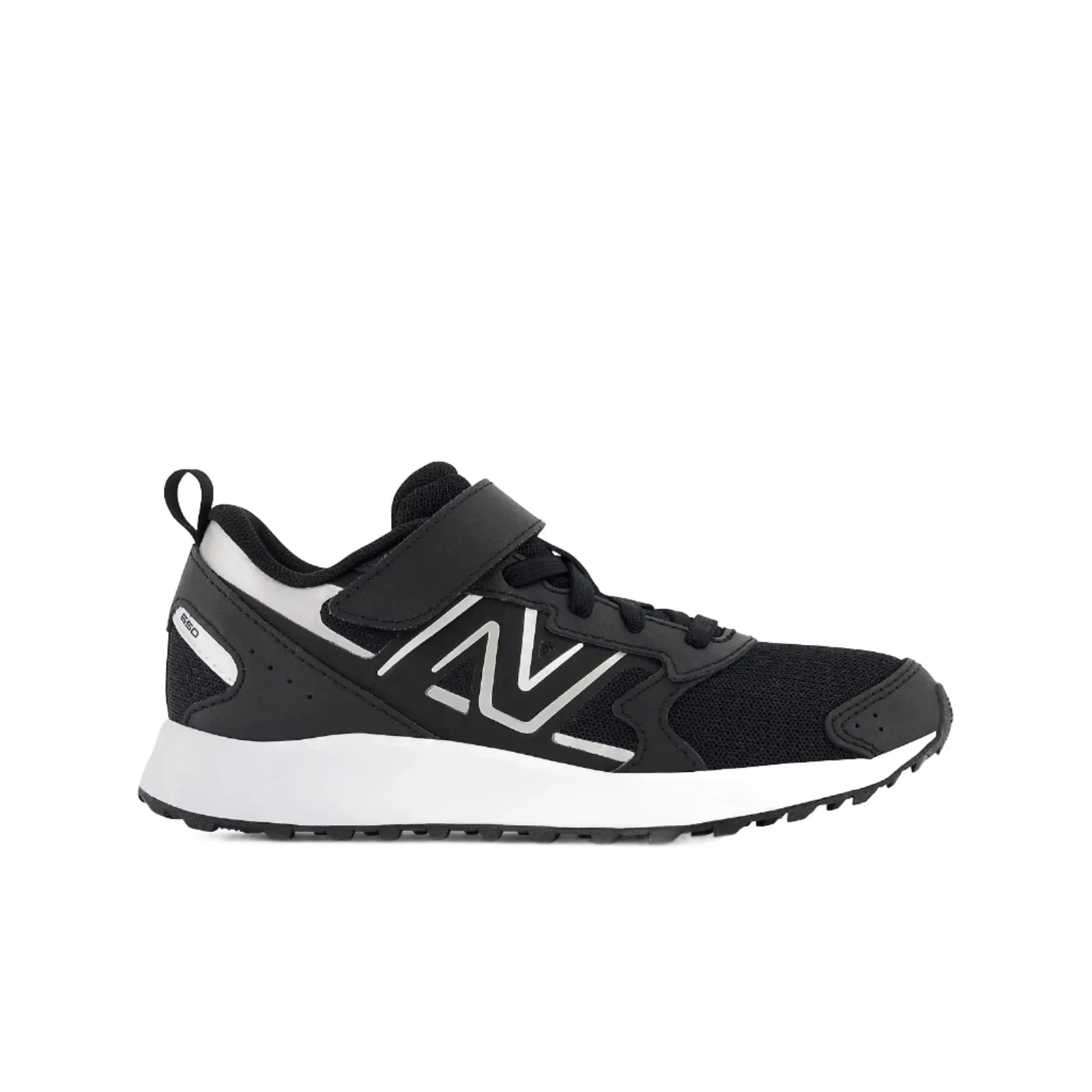Chaussures New Balance Enfant Fresh Foam 650v1 Noir/Argent Métallisé (10.5C-3A)