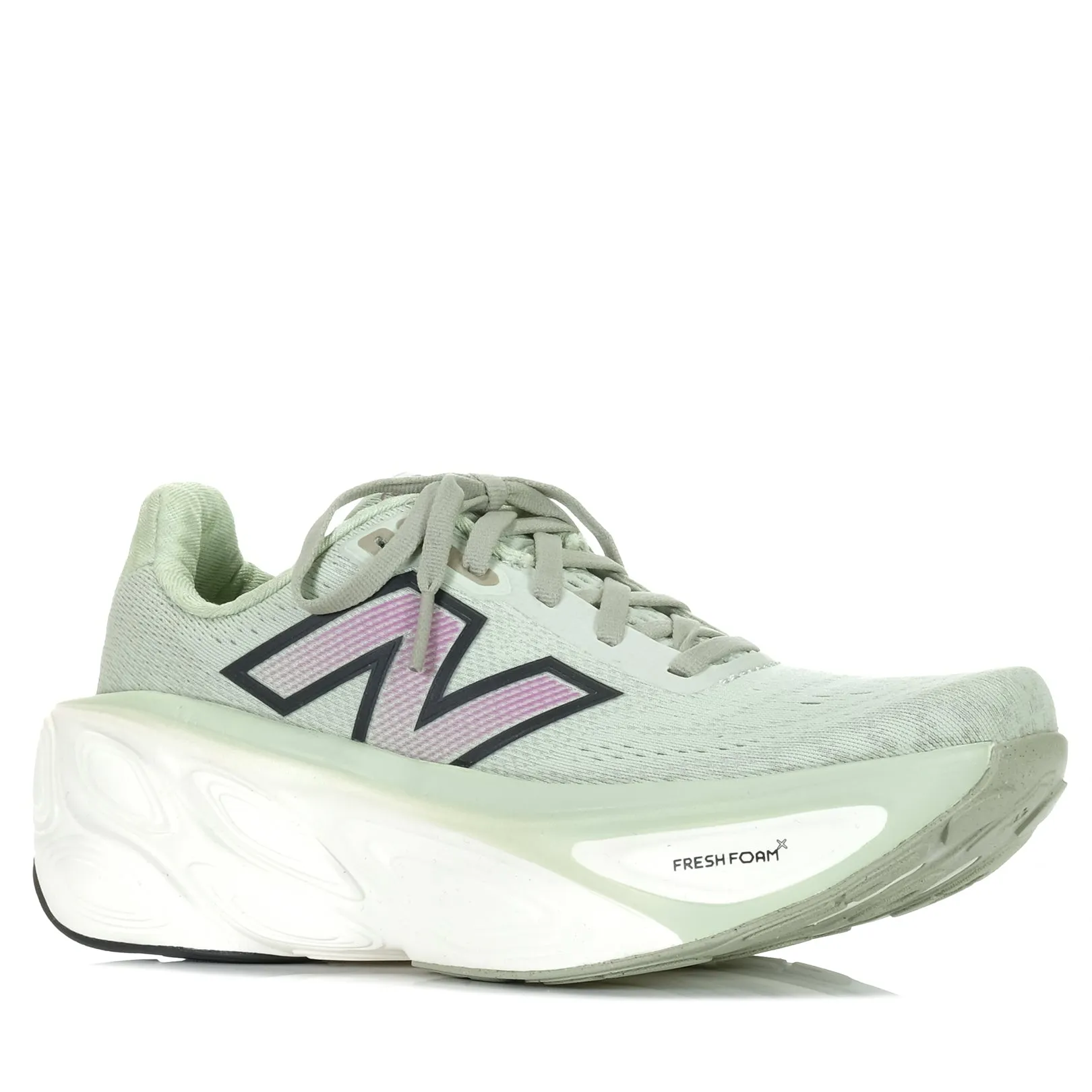 New Balance Sneakers New Balance Fresh Foam X More v5 Largeur B WMORLM5 Vert/Rose