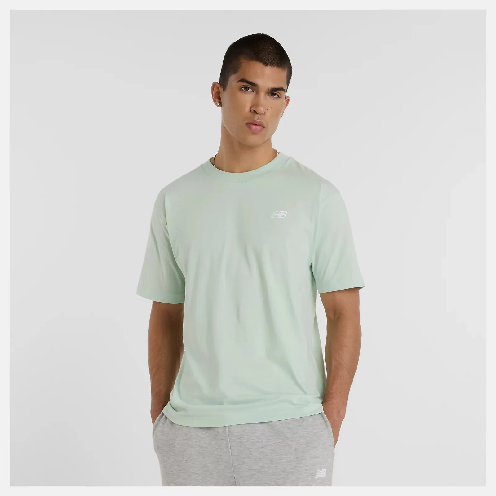 T-shirt Sport Essentials New Balance - Argile Cendrée - HOMME New Balance