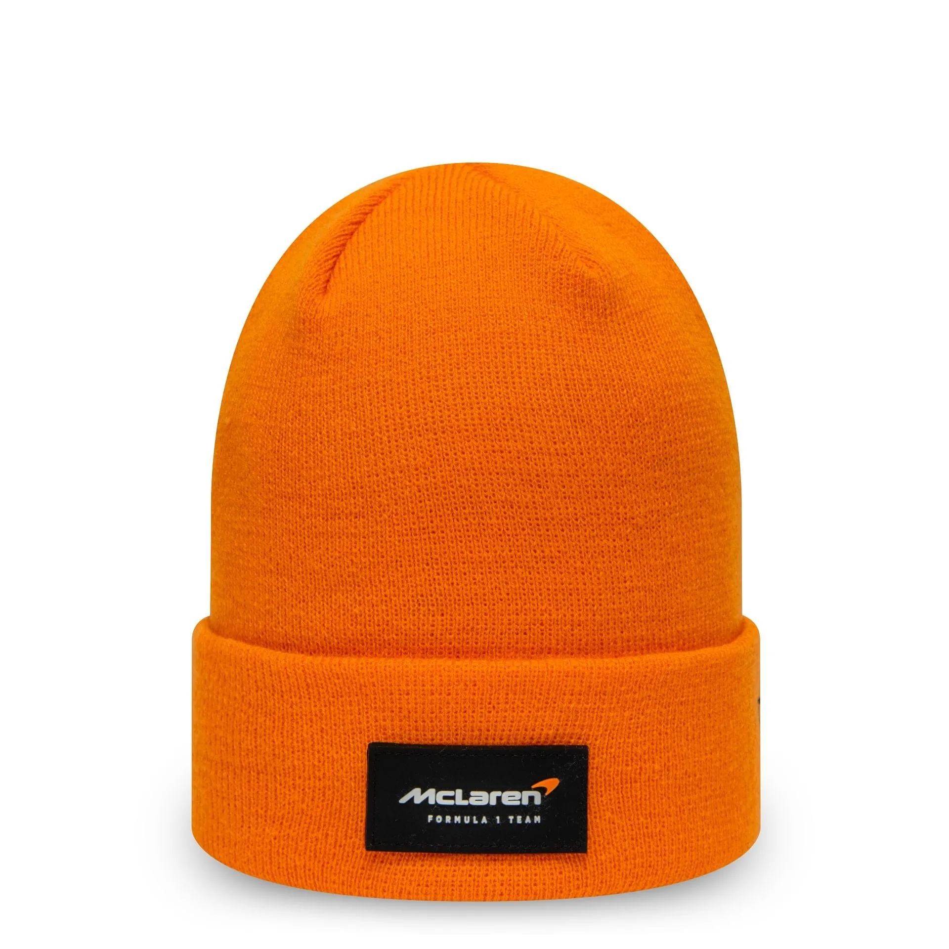 Bonnet en tricot New Era avec bordure orange McLaren Racing