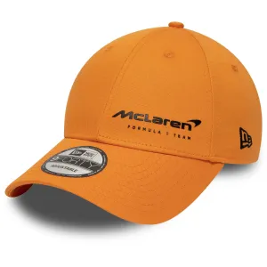 New Era Curved Caps McLaren Flawless Orange 9FORTY Adjustable Cap
