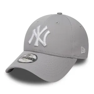 New Era Curved Caps New York Yankees Essential Kids Grey 9FORTY Cap