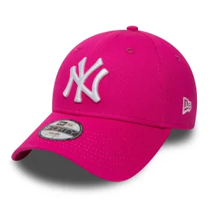 New Era Curved Caps New York Yankees Essential Kids Pink 9FORTY Cap