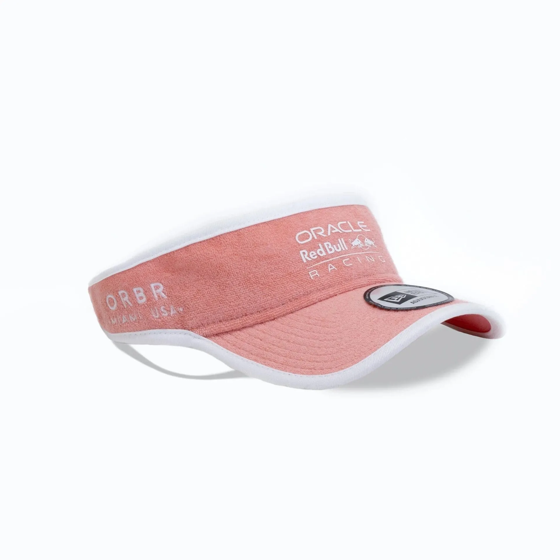 Casquette Courbée New Era Édition Spéciale Red Bull Racing Miami - Visière Rose Pastel - Réglable