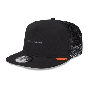 New Era Flat Caps Hermanos Koumori x New Era Black Golfer Adjustable Cap