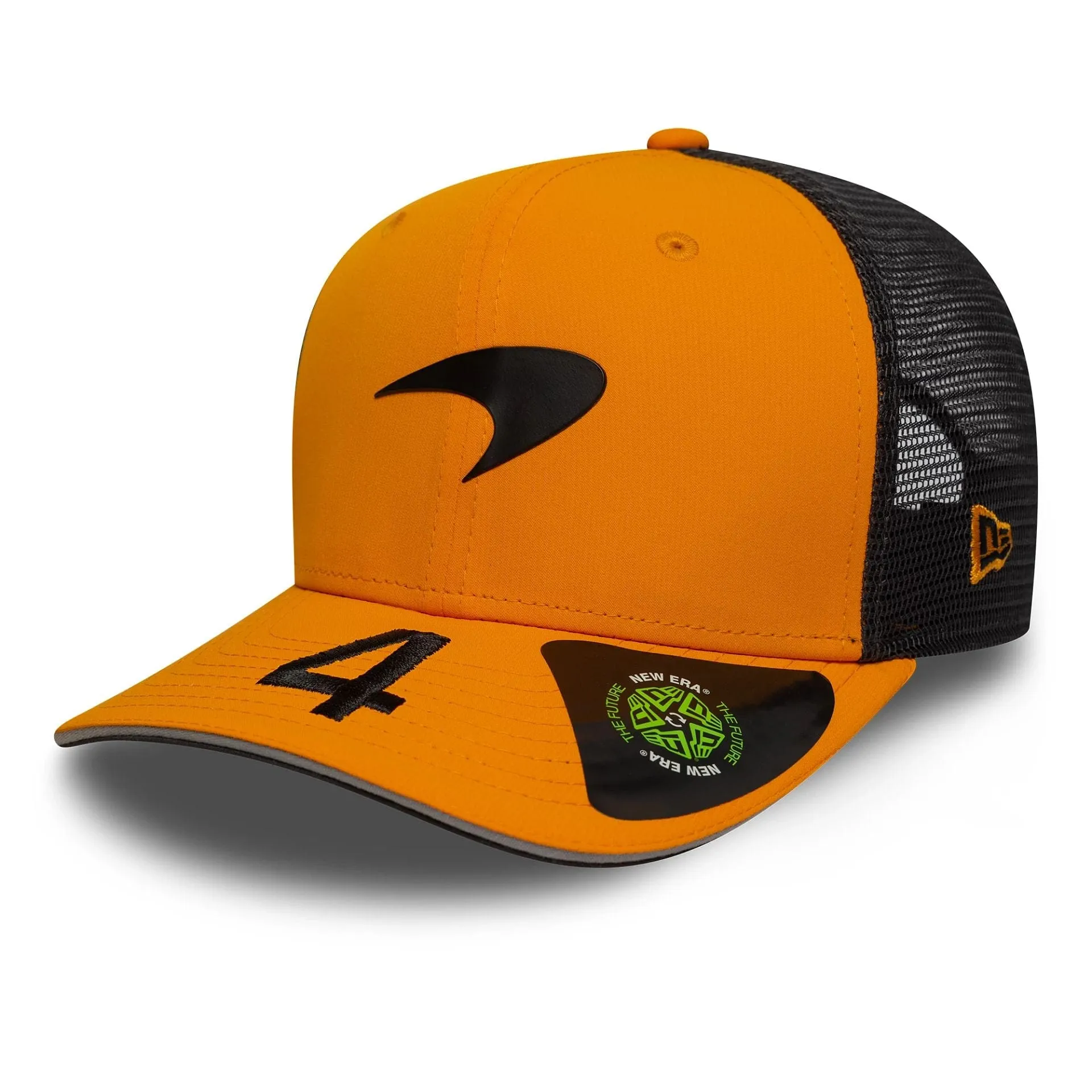 Casquette Snapback New Era Réplique McLaren Racing Lando Norris Orange 9SEVENTY Casquette extensible à réglage par pression