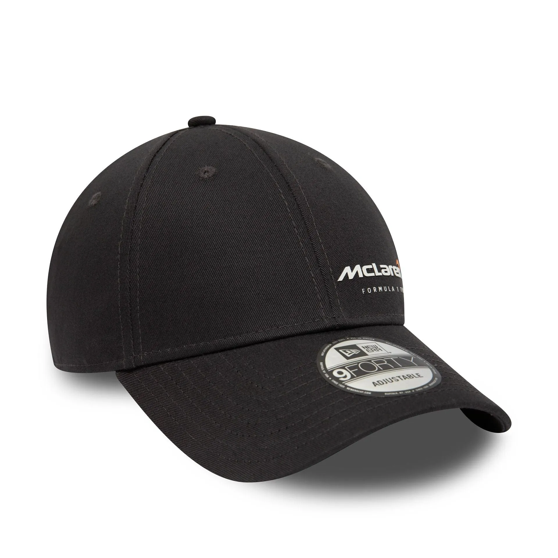 Casquette Strapback New Era McLaren Impeccable Gris Foncé 9FORTY Ajustable