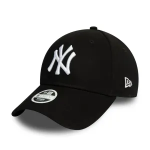 New Era Strapback Caps New York Yankees Essential Womens Black 9FORTY Cap