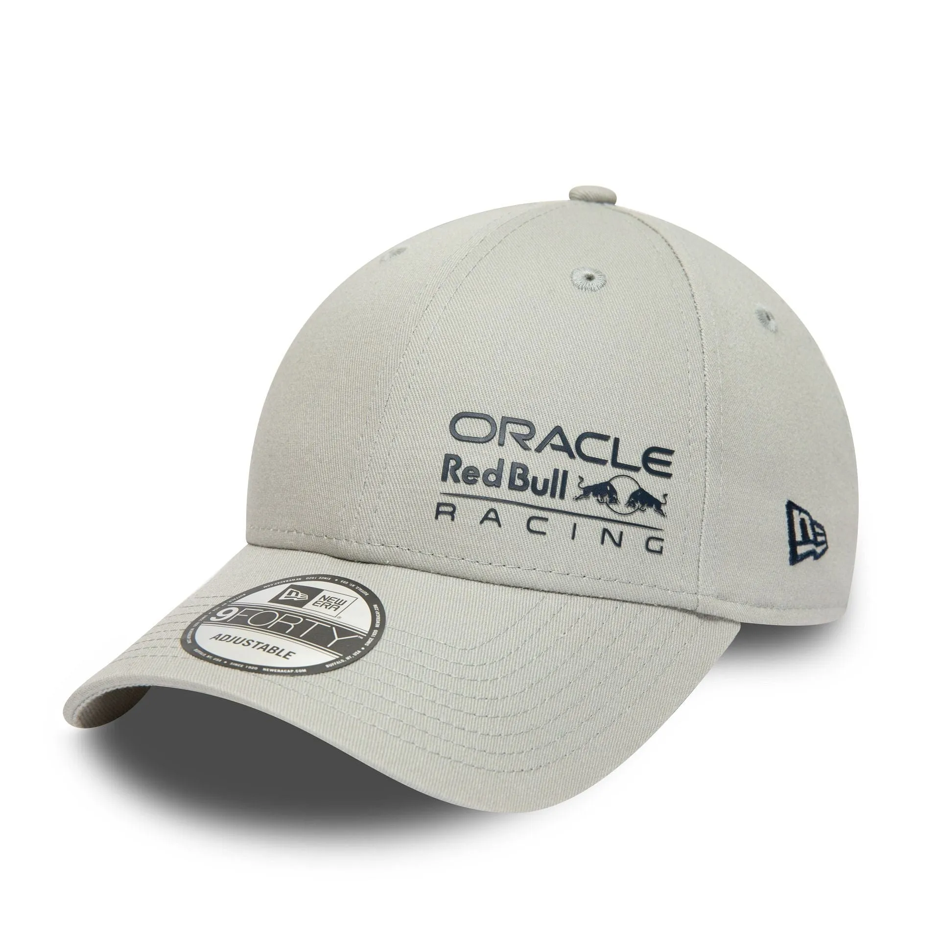Casquette Strapback New Era Red Bull Essential Gris 9FORTY réglable