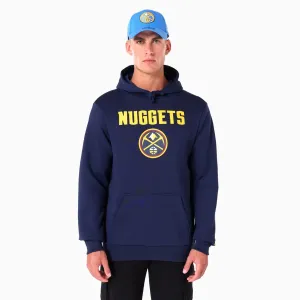 New Era Sweatshirts And Hoodies Denver Nuggets NBA Navy Pullover Hoodie