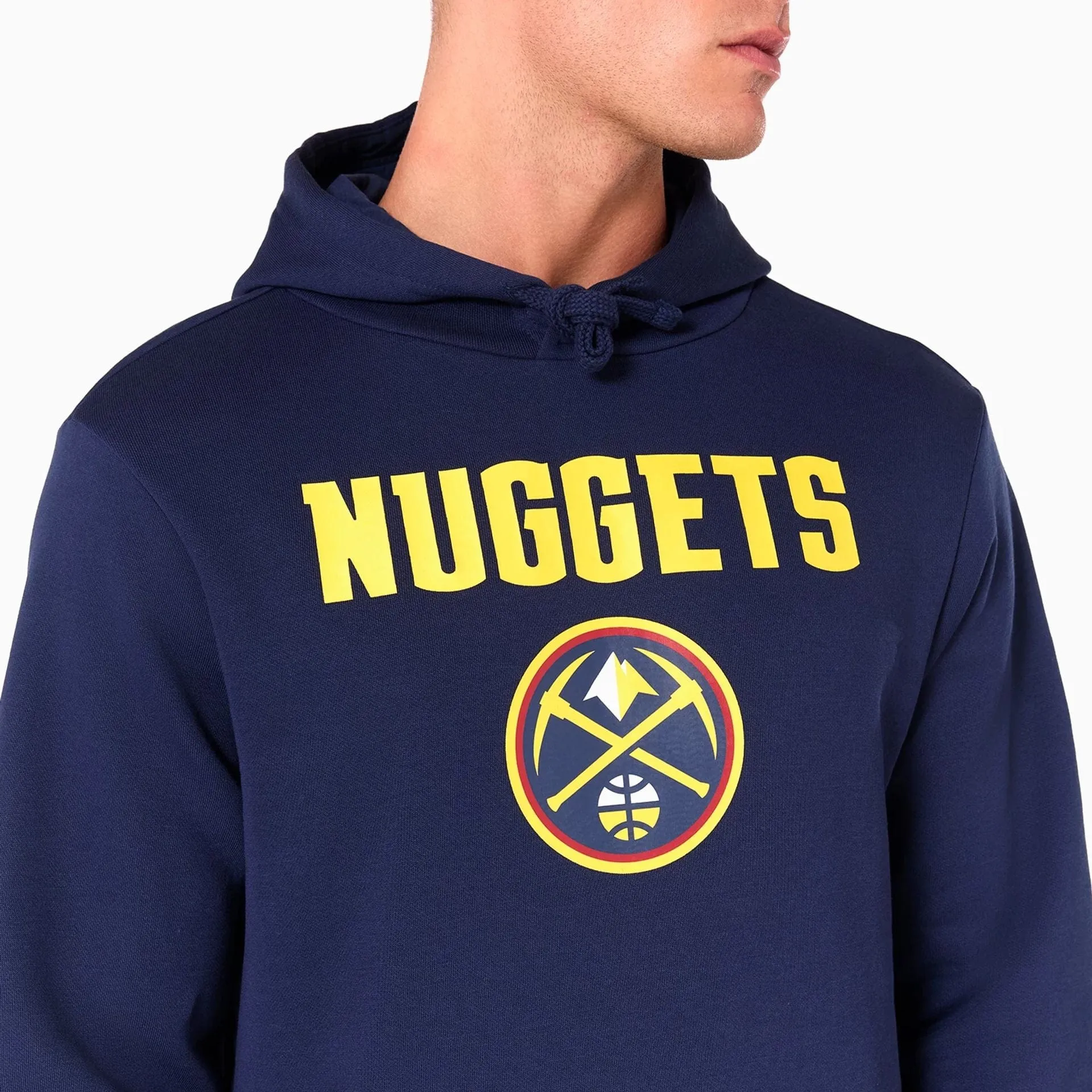 Sweatshirts et hoodies New Era Denver Nuggets NBA Pullover Hoodie marine