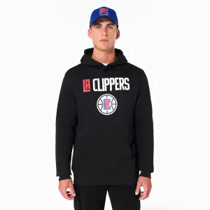 New Era Sweatshirts And Hoodies LA Clippers NBA Black Pullover Hoodie
