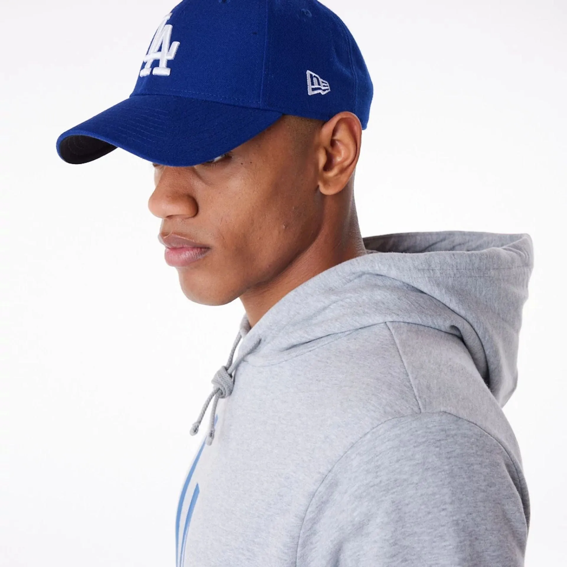 Sweats à capuche et pulls à capuche New Era LA Dodgers MLB Gris classique